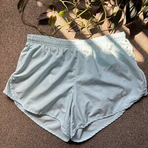 Nike Dri-Fit baby blue running shorts medium